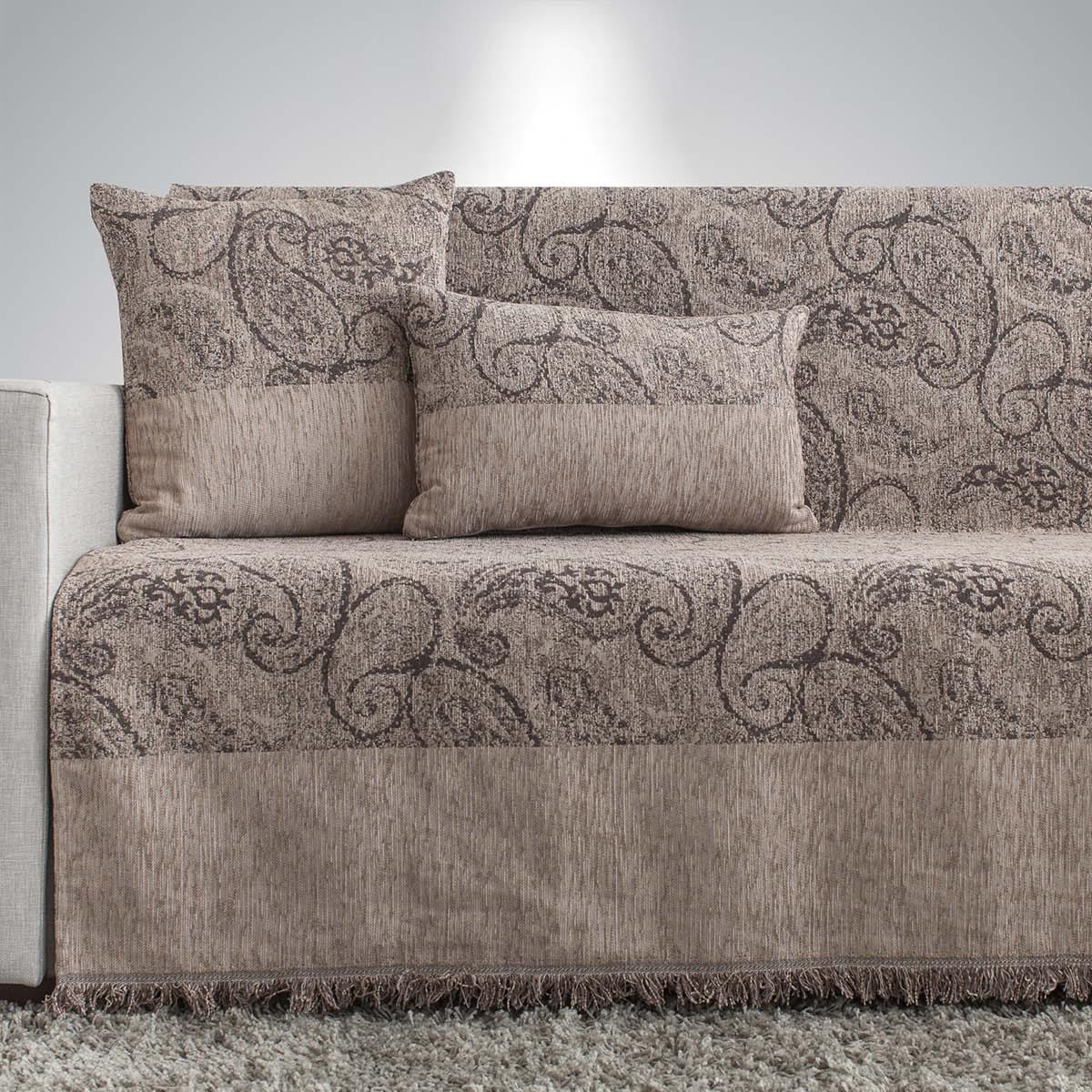 lahour-beige-web Ριχτάρι πολυθρόνας (170X170) Cotone Λαχούρ μπεζ - Image 1