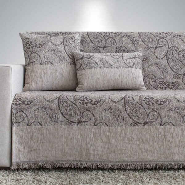 Ριχτάρι τριθέσιου (170X300) Cotone Λαχούρ γκρεζ