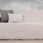 Ριχτάρι τετραθέσιου (170X340) Cotone LINA εκρού