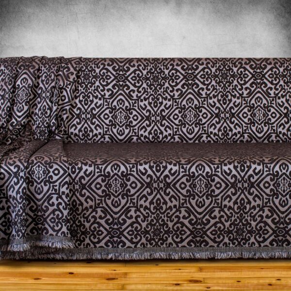 Ριχτάρι τριθέσιου (170Χ300) Cotone MARIA μαύρο