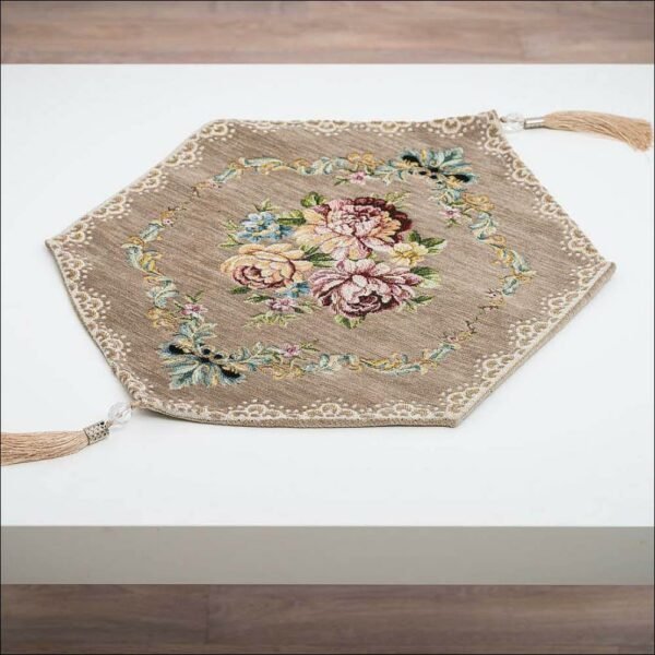 Πετσετάκι 35Χ45 Βελούδο Δαμάσκο Μπεζ