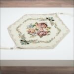 Πετσετάκι 35Χ45 Βελούδο-Δαμάσκο Εκρού