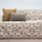 Ριχτάρι Τριθέσιου (170X300) Cotone Victoria Χρυσαφί ανοιχτό