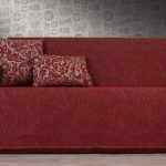 Ριχτάρι πολυθρόνας (170X170) Cotone Sofi μπορντό