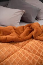 Κουβερτοπάπλωμα King Size 240x260 Palamaiki Nadine Gold - Image 3