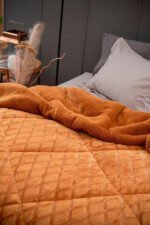 Κουβερτοπάπλωμα King Size 240x260 Palamaiki Nadine Gold - Image 2