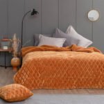 Κουβερτοπάπλωμα King Size 240x260 Palamaiki Nadine Gold