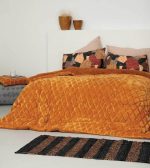 Κουβερτοπάπλωμα King Size 240x260 Palamaiki Nadine Gold - Image 2