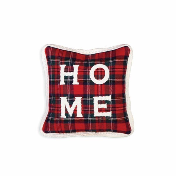 Χριστουγεννιάτικο Μαξιλάρι 30x30 Nef Nef Christmas Check Red