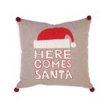 Χριστουγεννιάτικο Μαξιλάρι 45x45 Nef Nef Santa Night Grey