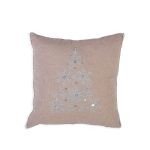 Χριστουγεννιάτικο Μαξιλάρι 45x45 Nef Nef Christmas Snow Grey