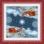 Χριστουγεννιάτικο Σετ 4τμχ Καρέ-Σεμέ Vassiliadis Guizzo 2καρέ100×100&2σεμέν40×100 - Image 2