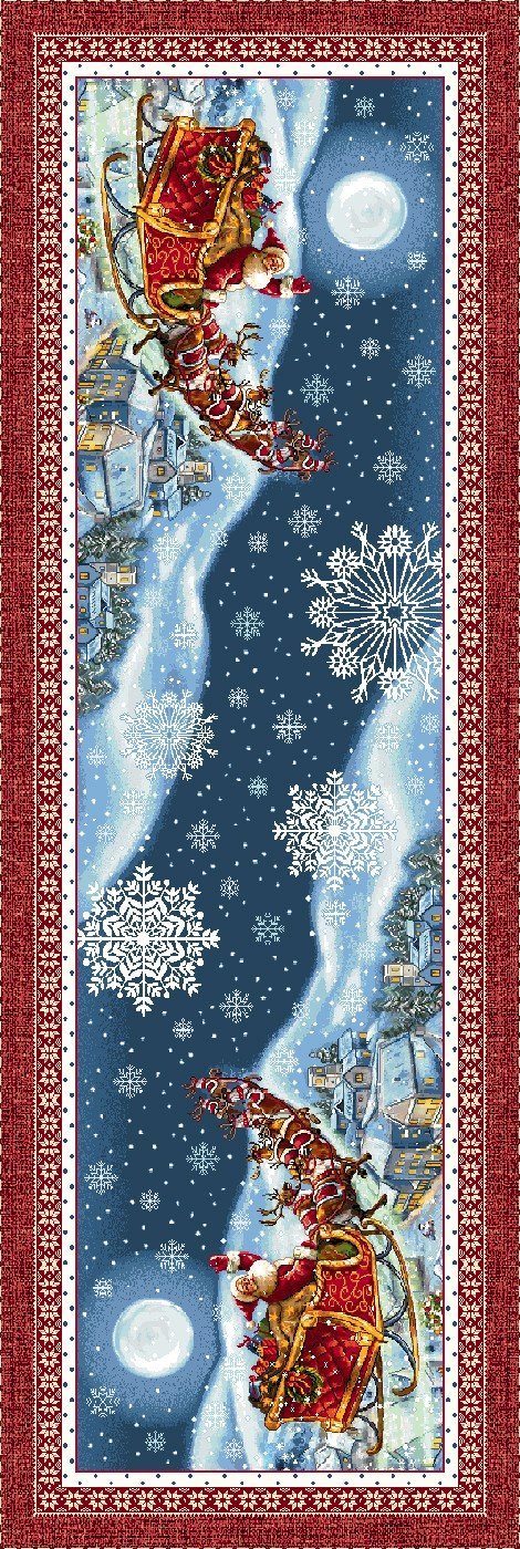 GUIZZO 47X140 Χριστουγεννιάτικο Runner 47x140 Vassiliadis Guizzo - Image 1