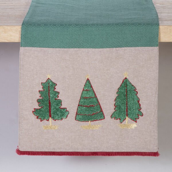 Χριστουγεννιάτικο Runner 33×150 Nef Nef Green Spirit