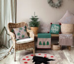 Χριστουγεννιάτικο Runner 33×150 Nef Nef Green Spirit - Image 3