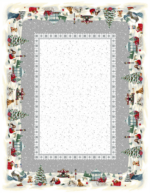 Χριστουγεννιάτικο Τραπεζομάντηλο 140x180 Vassiliadis Joy Silver 995