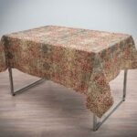 Τραπεζομάντηλο 140Χ220 Cotone Jeremy Μπορντό