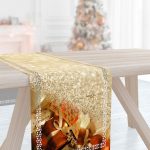 Χριστουγγενιάτικο Runner 40x160 Saint Clair Laser Cut 2038