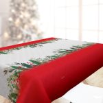 Χριστουγγενιάτικο Τραπεζομάντηλο 145x145 Saint Clair  2040