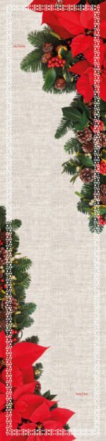 Χριστουγγενιάτικο Runner 40x160 Saint Clair Laser Cut 2008 - Image 2