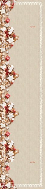 Χριστουγγενιάτικο Runner 40x160 Saint Clair Laser Cut 2010 - Image 2