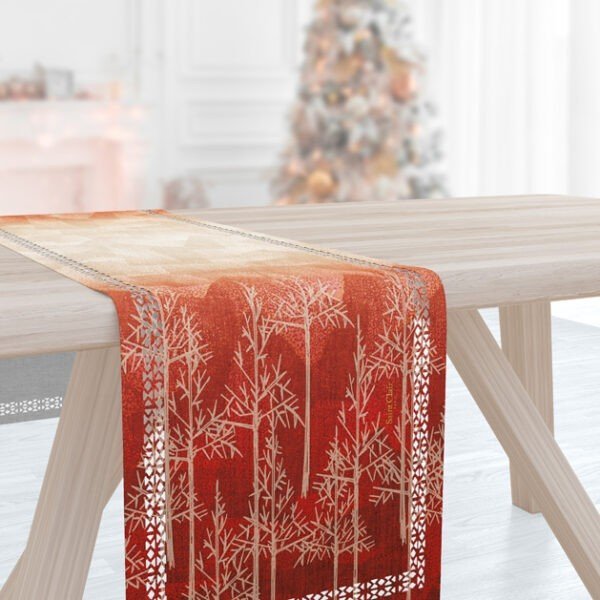 Χριστουγγενιάτικο Runner 40x160 Saint Clair Laser Cut 2019