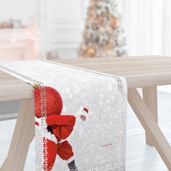 Χριστουγγενιάτικο Runner 40x160 Saint Clair Laser Cut 2022