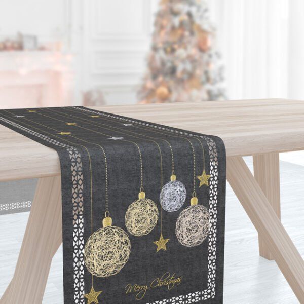 Χριστουγγενιάτικο Runner 40x160 Saint Clair Laser Cut 2023