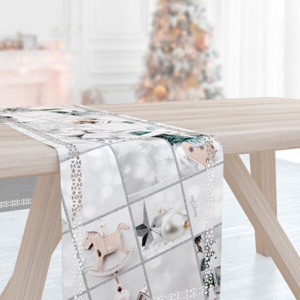 Χριστουγγενιάτικο Runner 40x160 Saint Clair Laser Cut 2027