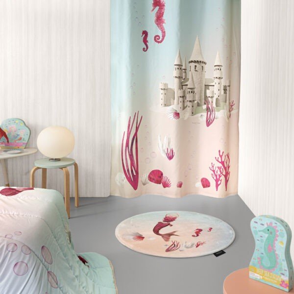 Παιδική Κουρτίνα Με Τρουκς 160×240 Saint Clair Mermaid