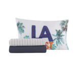 Σετ Σεντόνια Μονά 170×260 Nef Nef La Coast White-Blue - Image 3