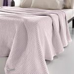 Κουβέρτα Πικέ Ημίδιπλη 160×240 Guy Laroche Eternity Pudra