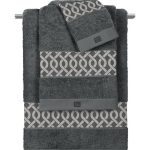 Σετ Πετσέτες 3 Τεμαχίων Guy Laroche Ventura Anthracite