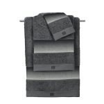 Σετ Πετσέτες 3 Τεμαχίων Guy Laroche Mykonos Anthracite