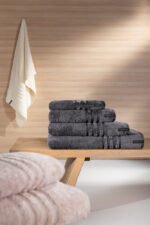 Πετσέτα Μπάνιου 90x150  Guy Laroche Bonus Anthracite