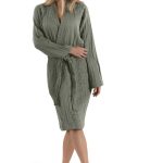 Μπουρνούζι Guy Laroche Supreme Khaki