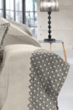 Ριχτάρι Διθέσιου 180×250 Guy Laroche Zircon Grey - Image 3