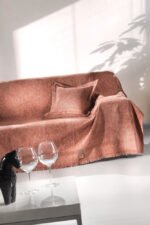 Ριχτάρι Τριθέσιου 180x300 Guy Laroche Balance Salmon - Image 2