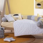 Σετ Σεντόνια Κούνιας 120×170 Nef Nef Rock Star Boy Yellow