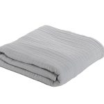 Κουβέρτα Πικέ Κούνιας 110×150 Nef Nef Whisper Grey