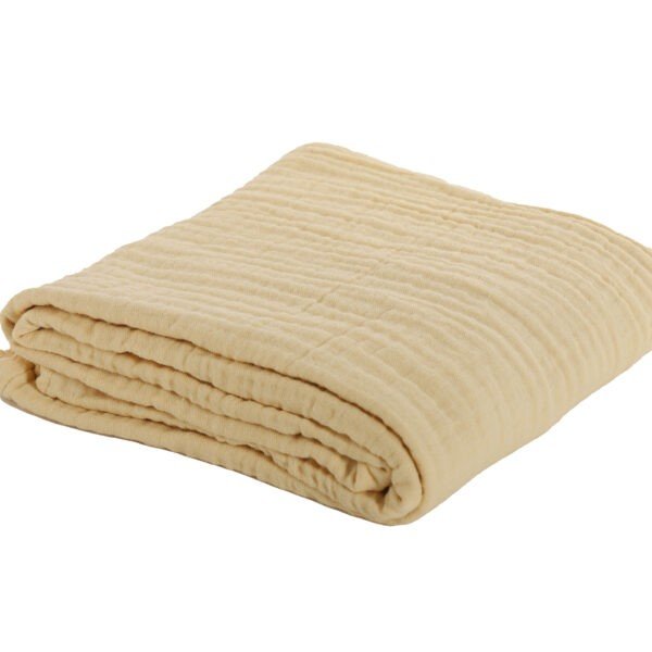 Κουβέρτα Πικέ Κούνιας 110×150 Nef Nef Whisper Yellow