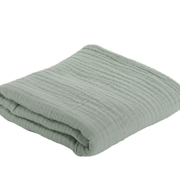 Κουβέρτα Πικέ Κούνιας 110×150 Nef Nef Whisper Green