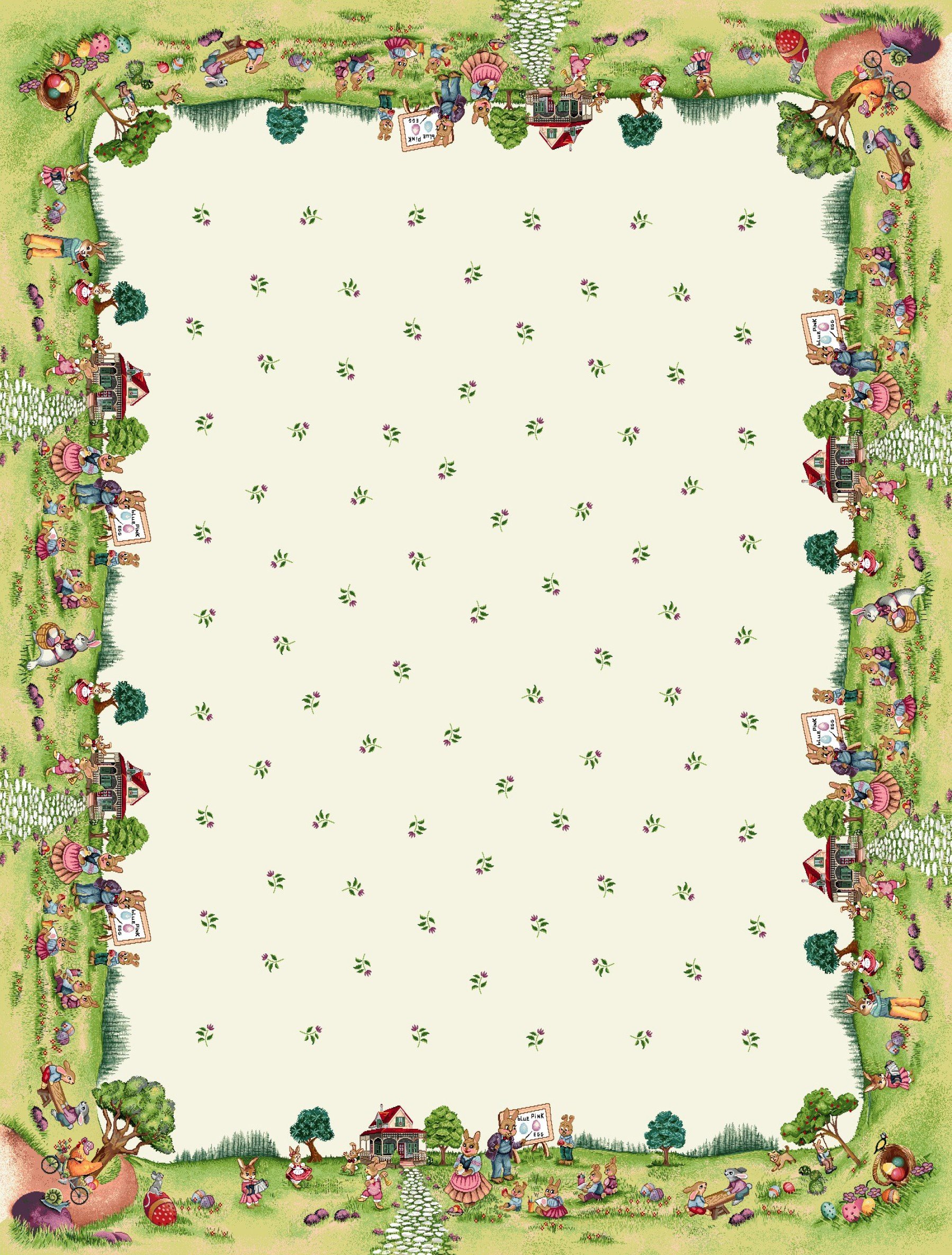 RUNNER-1184-(140x180)(140x240)(165x300) Πασχαλινό Τραπεζομάντηλο 140×180 Στόφα Vassiliadis Kiss 1184 - Image 1