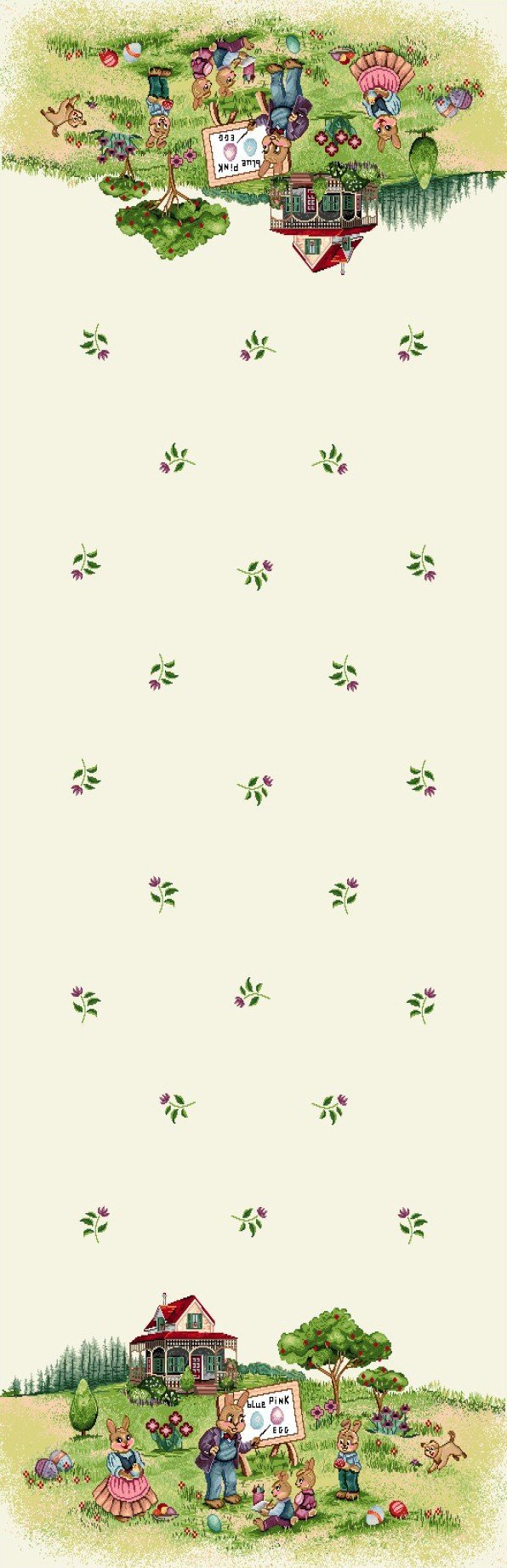 RUNNER-1184-(47x140) Πασχαλινό Runner 47×140 Στόφα Vassiliadis Kiss 1184 - Image 1