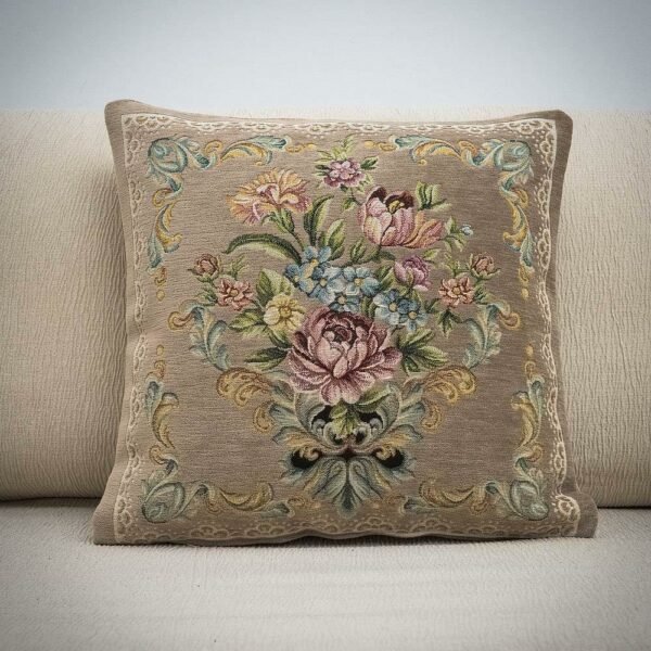 Μαξιλαροθήκη 45Χ45 Δαμάσκο Βελούδο μπεζ