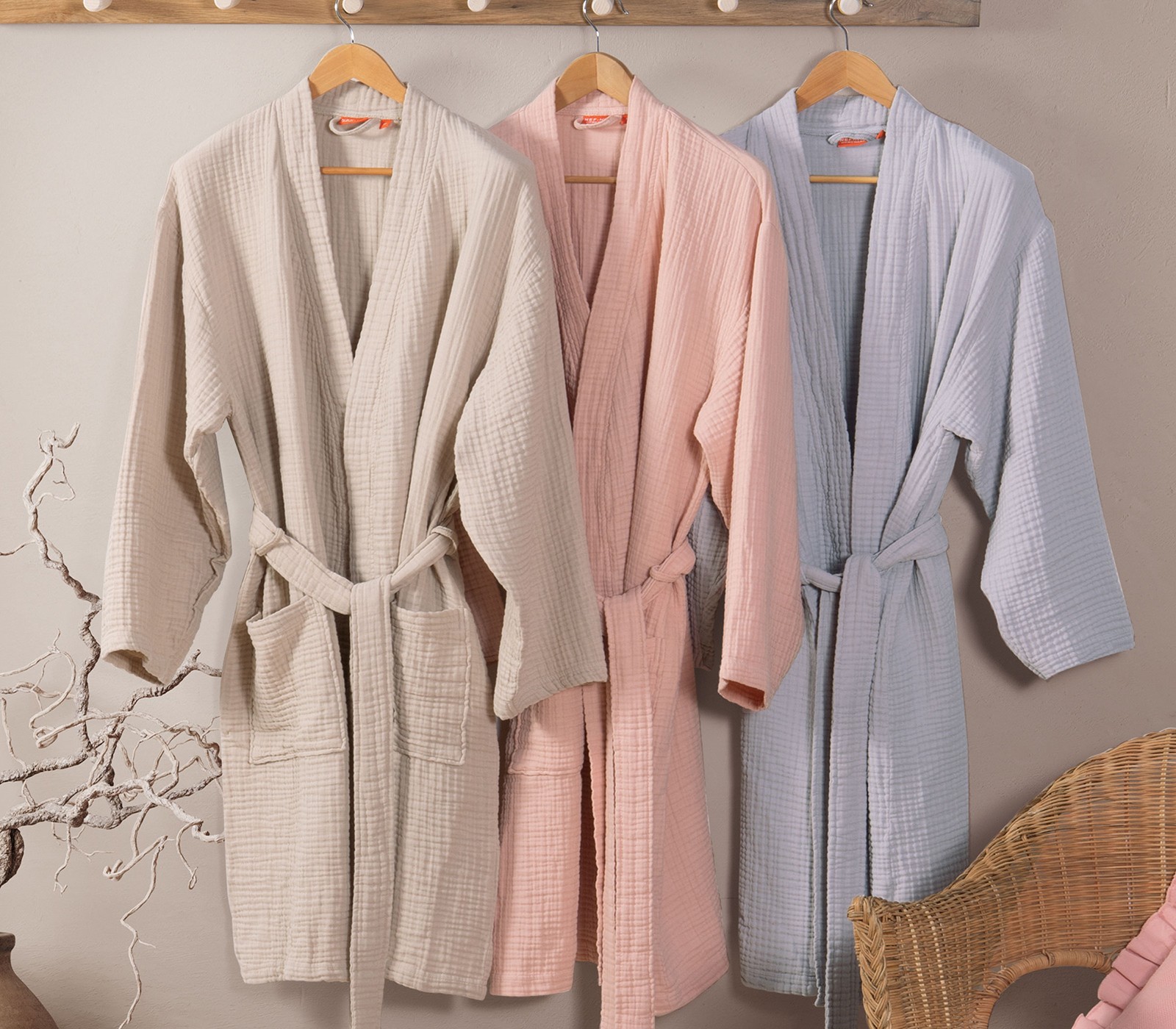 ΡΟΜΠΑ-ΜΑΤΙΕ-ΧΡΩΜΑΤΟΛΟΓΙΟ-1 Ρόμπα Ματλασέ Γυναικεία Nef-Nef Matie - Image 1