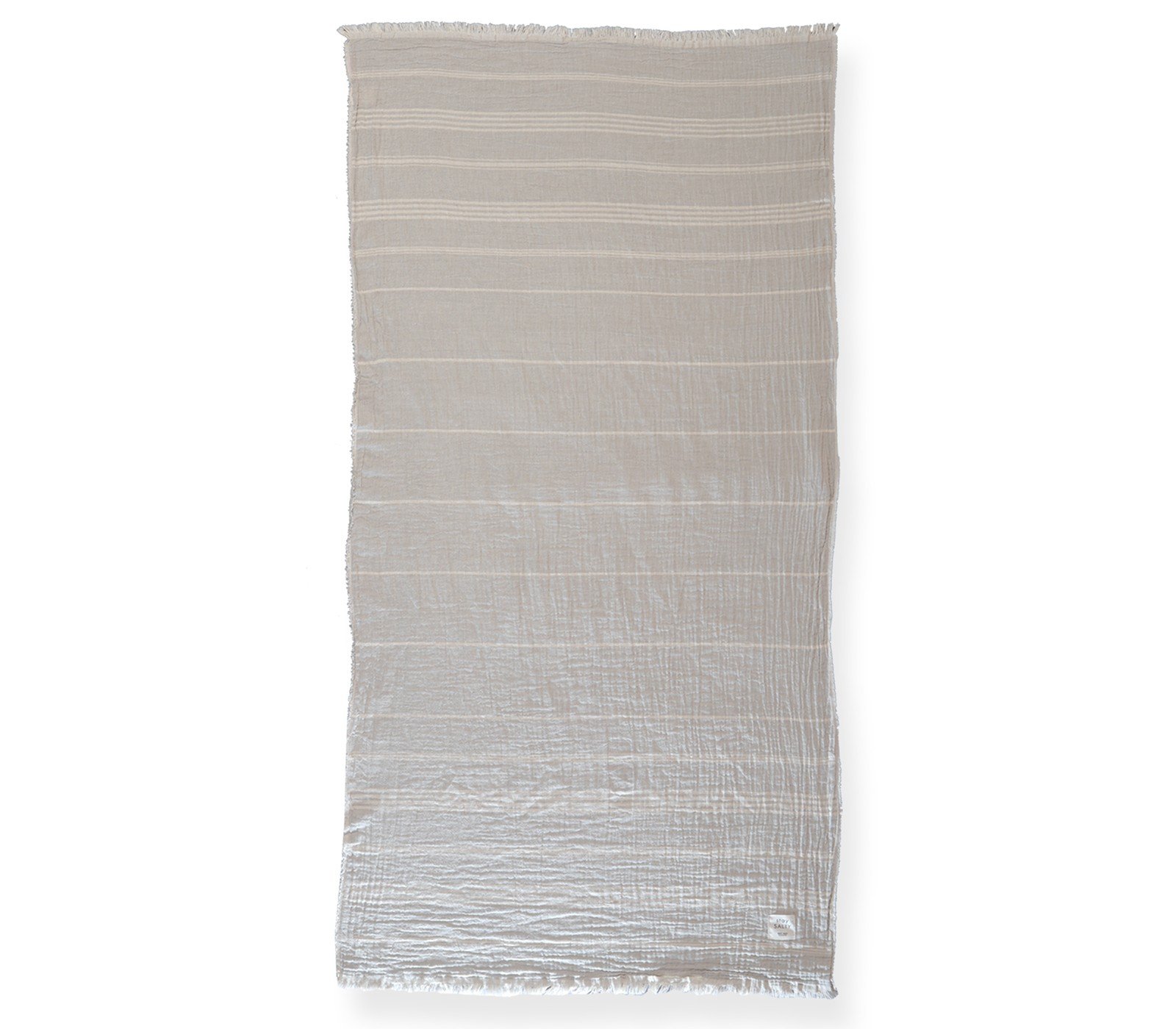 5205495521657 Πετσέτα Θαλάσσης-Παρεό Διπλής Όψεως 90x170 Nef Nef Sultan Grey - Image 1