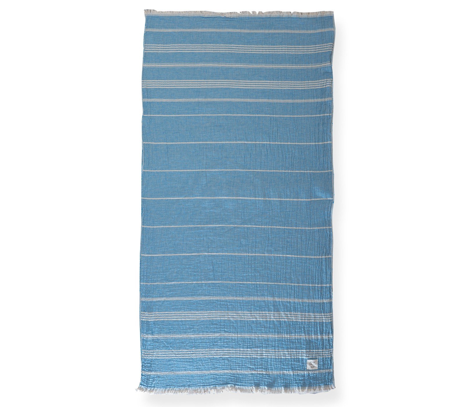 5205495521664 Πετσέτα Θαλάσσης-Παρεό Διπλής Όψεως 90x170 Nef Nef Sultan Blue - Image 1