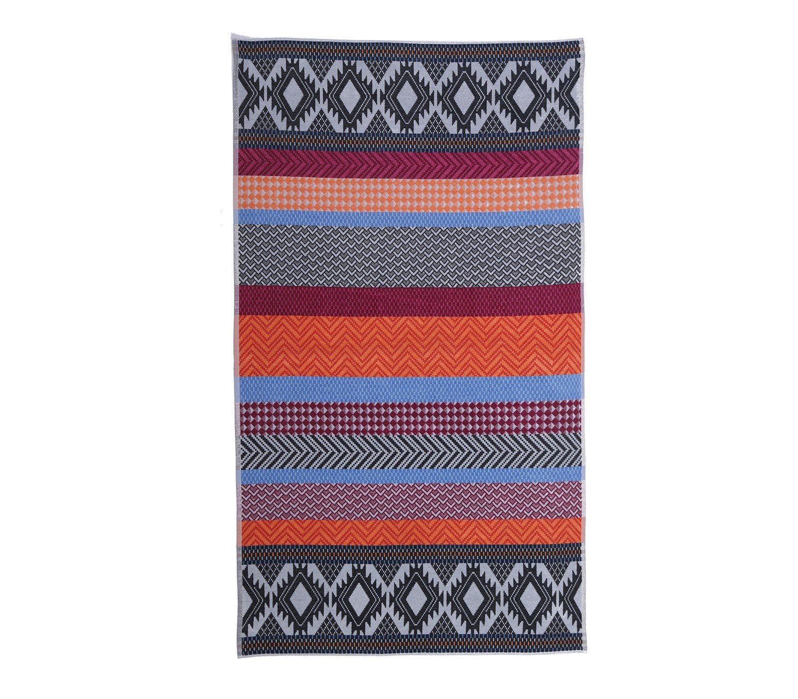 5205495524276 Πετσέτα Θαλάσσης 100x180 Nef Nef Retro Multi - Image 1