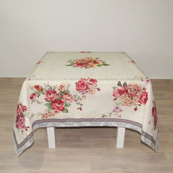 Τραπεζοκαρέ 140x140 Cotone Romantico